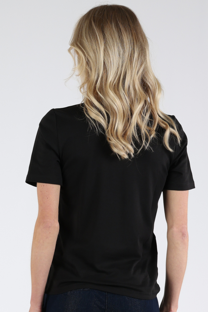 Efixelle 340423 T-shirt korte mouw Zwart