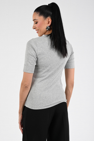 Co'couture Granny CC tee Grijs