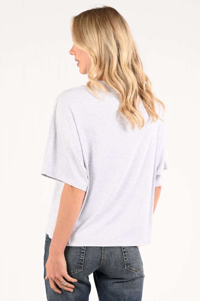 Aimée the label willeke T-shirt korte mouw Grijs