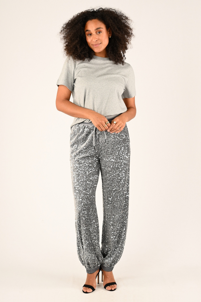 Summum Lyon-30645 T-shirt korte mouw Grijs