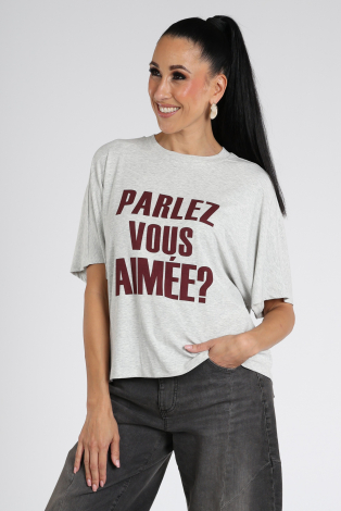 Aimée the label Elara Shirt Grijs