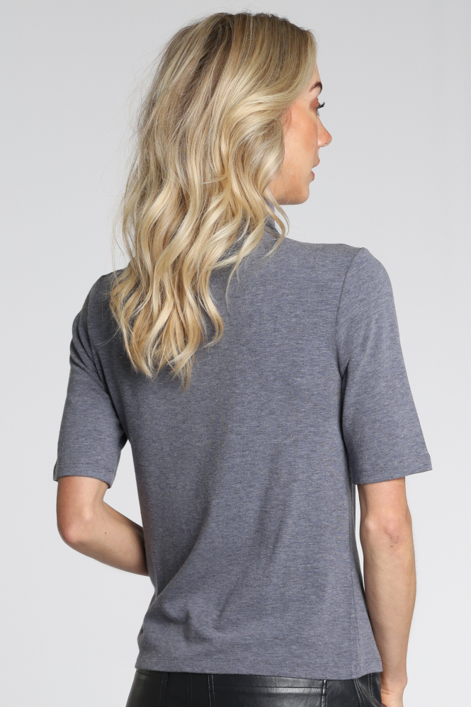 Yaya 01-709415-609 T-shirt korte mouw Grijs