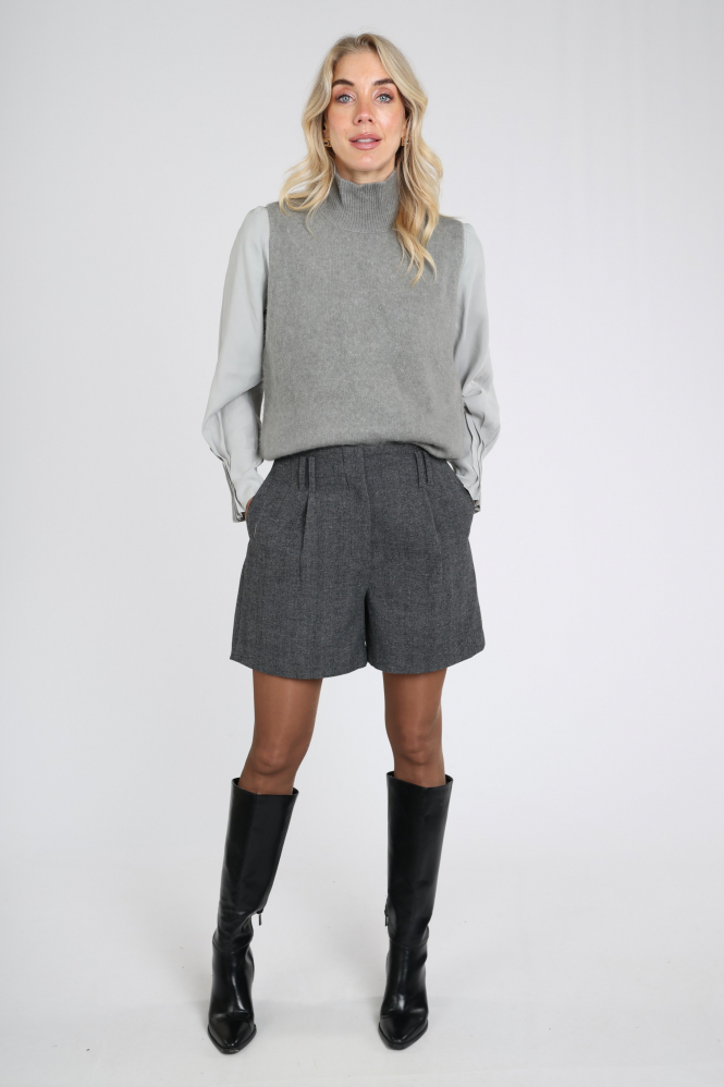 Yaya 01-000654-610 T-shirt korte mouw Grijs