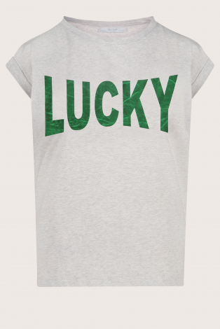 By-Bar Thelma lucky top Grijs
