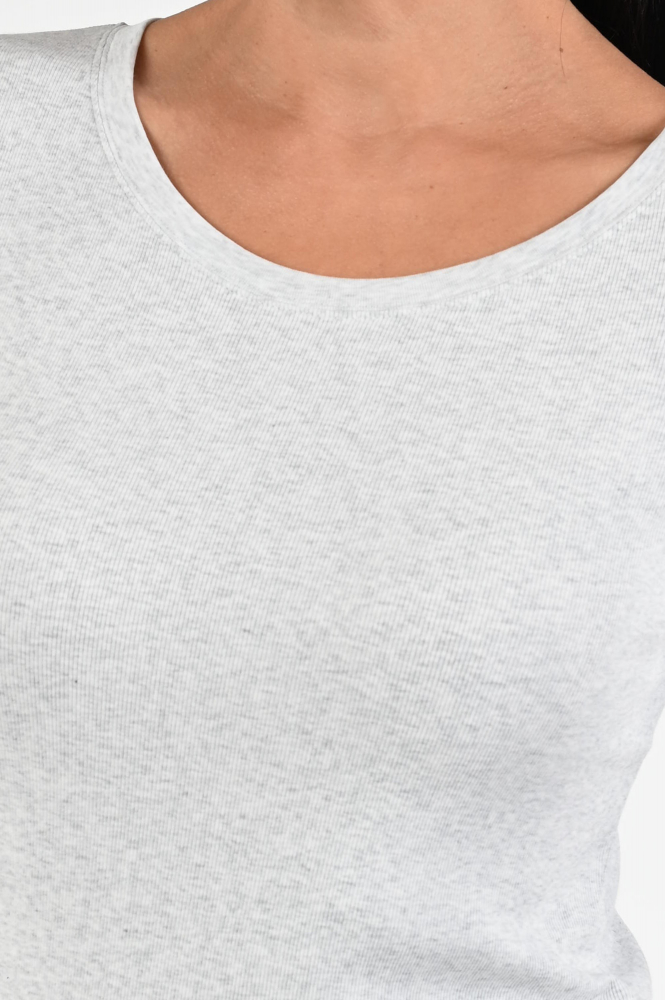 Marc Cain ZS 48.09 J50 T-shirt korte mouw Grijs