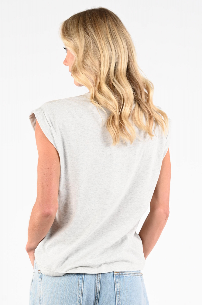 By-Bar 26211016 T-shirt korte mouw Grijs