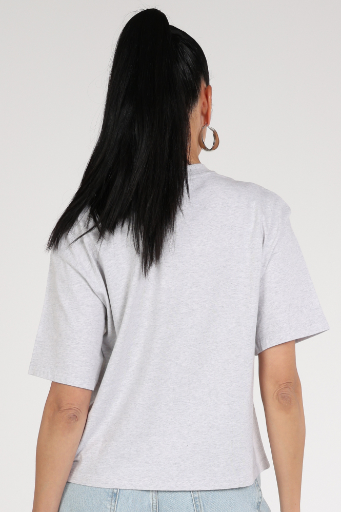 Penn & Ink S26F1812 T-shirt korte mouw Grijs