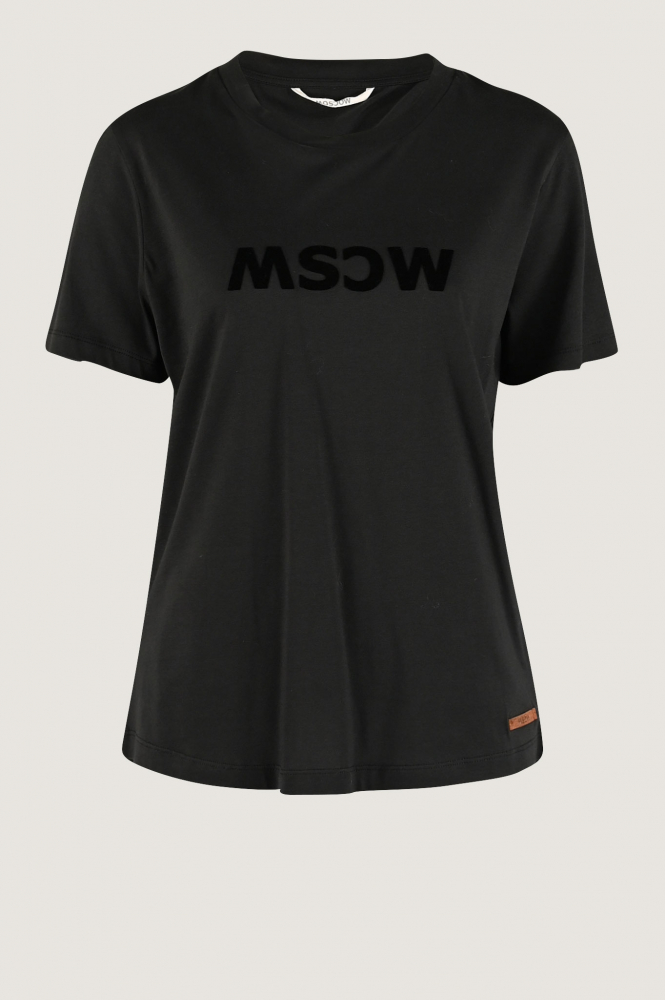Moscow gone velvet T-shirt korte mouw Grijs