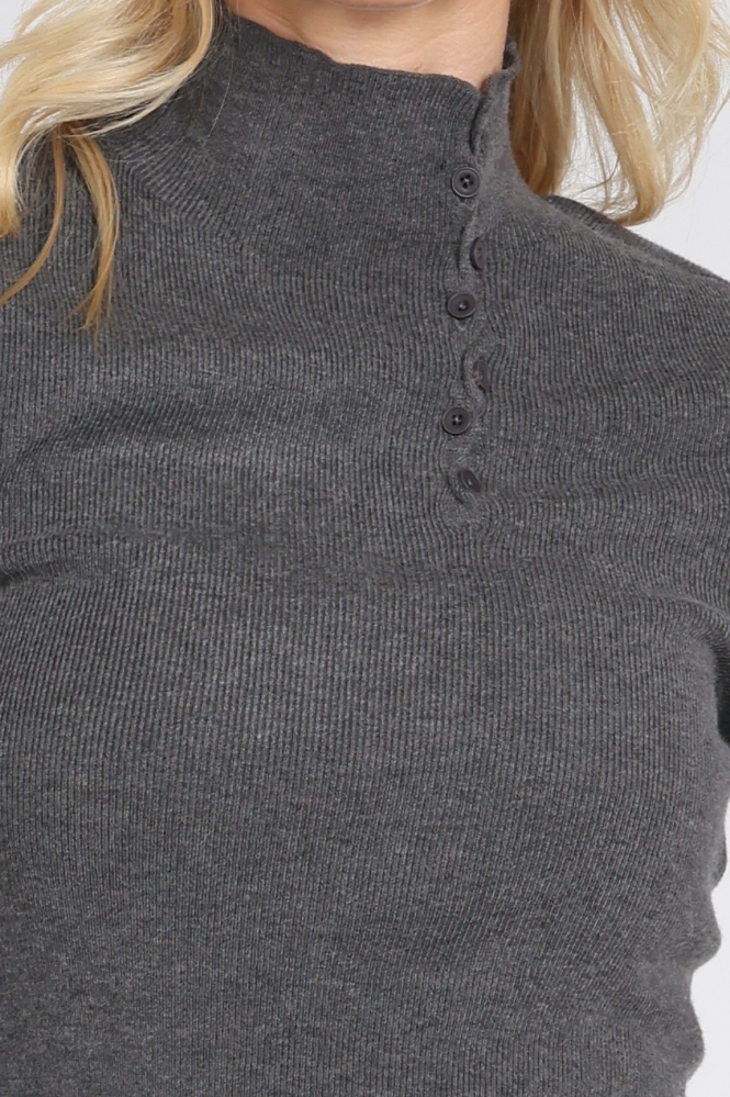 Yaya 01-000660-610 T-shirt korte mouw Grijs