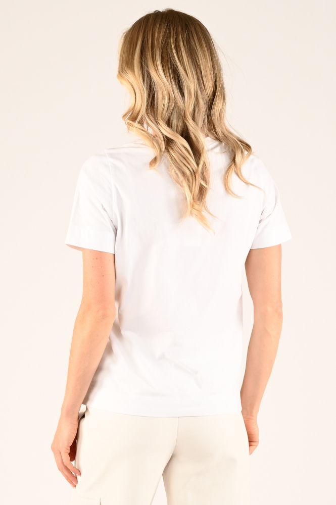 Penn & Ink W24F1515 T-shirt korte mouw Wit
