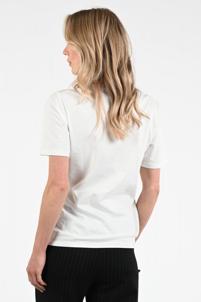 Geisha 52609-41 T-shirt korte mouw Wit