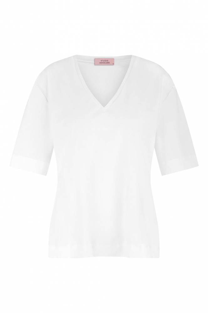 Studio Anneloes  T-shirt korte mouw Wit