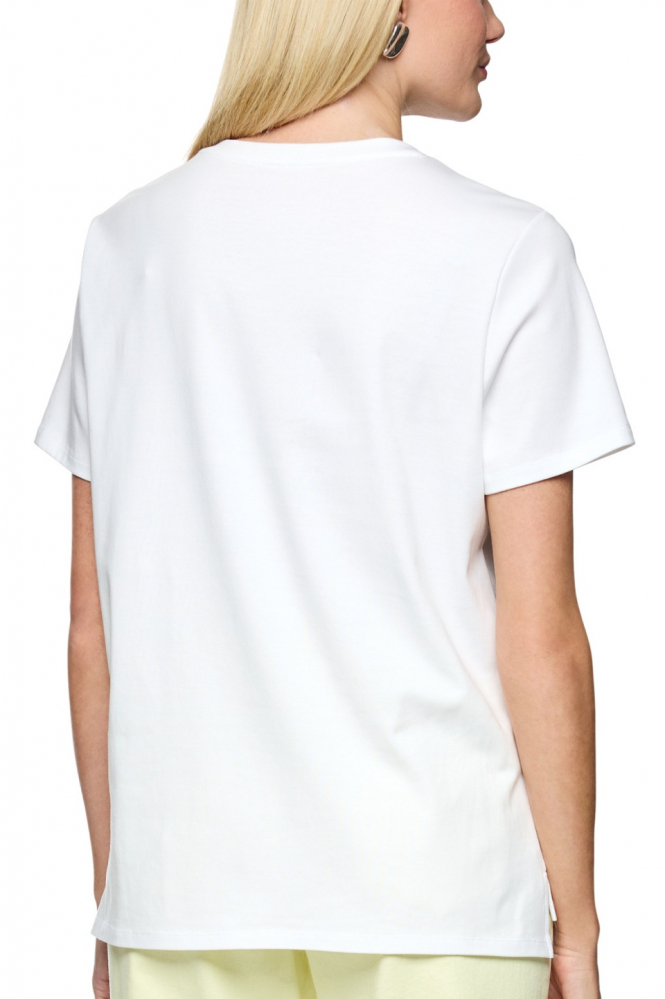 Marc Cain AC 48.27 J15 T-shirt korte mouw Wit