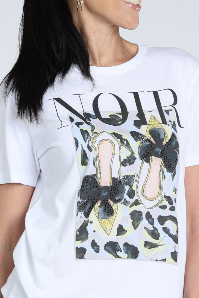 Catnoir 6350 T-shirt korte mouw Wit