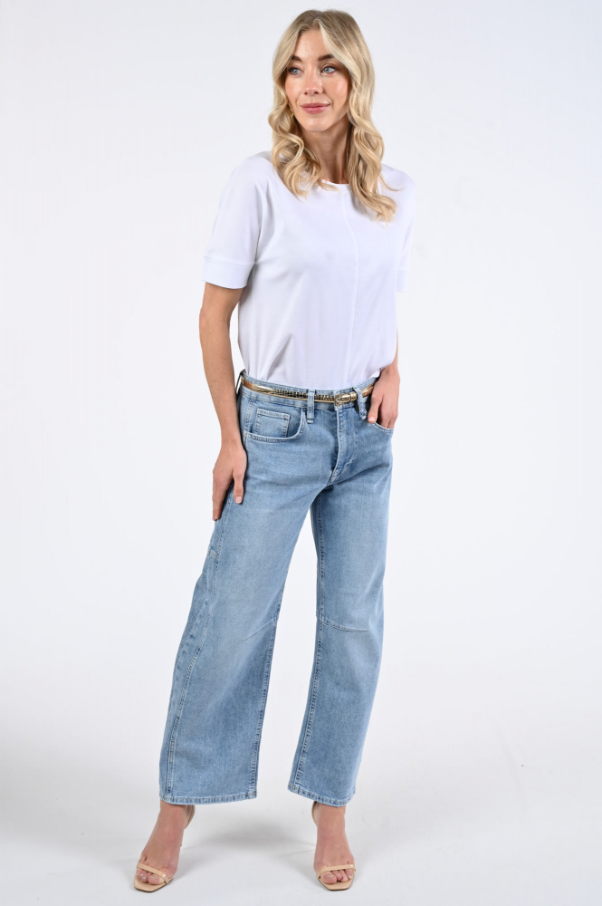 Zaida 346432 T-shirt korte mouw Wit