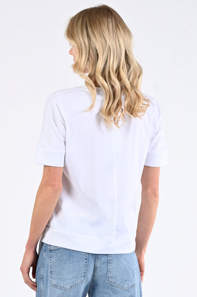 Zaida 346432 T-shirt korte mouw Wit