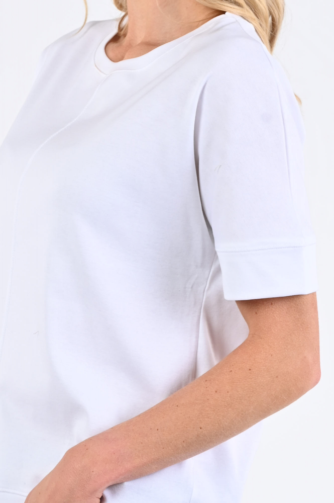 Zaida 346432 T-shirt korte mouw Wit