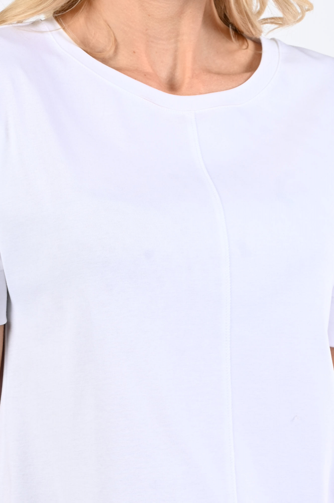 Zaida 346432 T-shirt korte mouw Wit