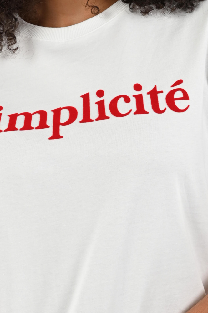 Geisha 62089-41 T-shirt korte mouw Wit