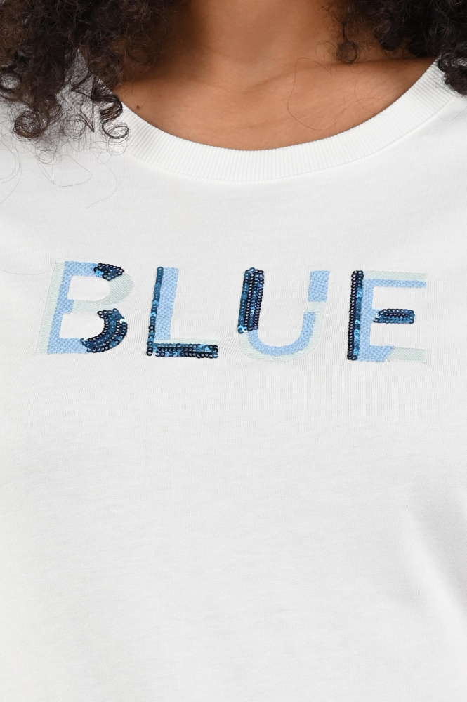 Geisha 62136-41 T-shirt korte mouw Wit