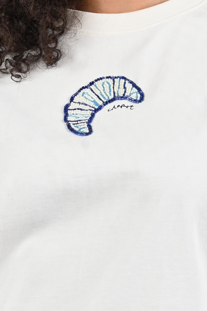 Fabienne Chapot CLTTSH01SS261009 T-shirt korte mouw Wit