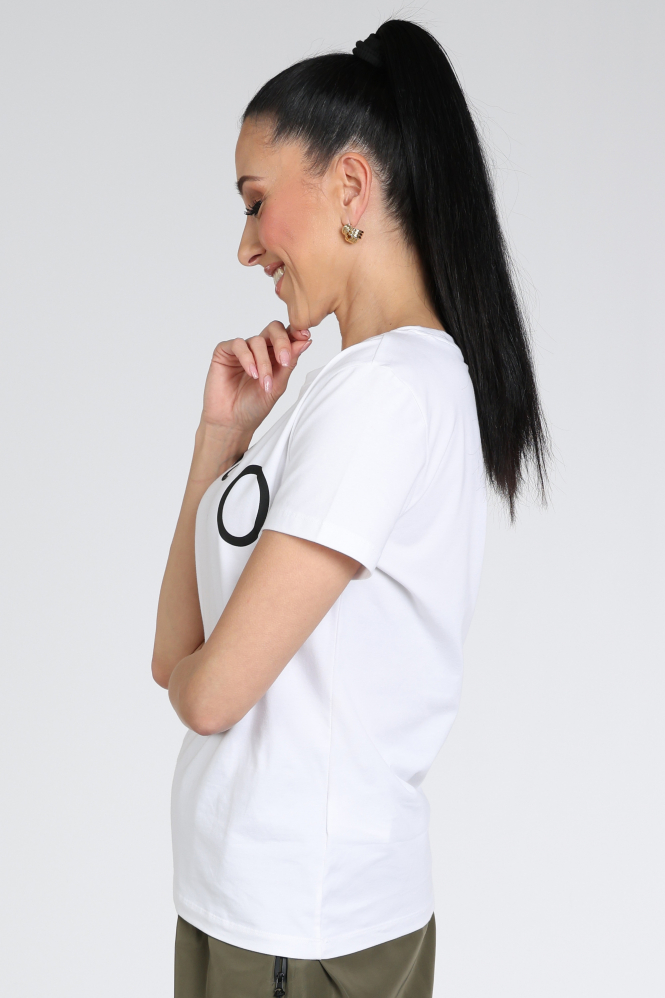 Co'couture 33200 T-shirt korte mouw Wit