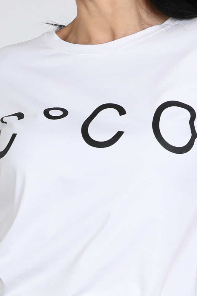 Co'couture 33200 T-shirt korte mouw Wit