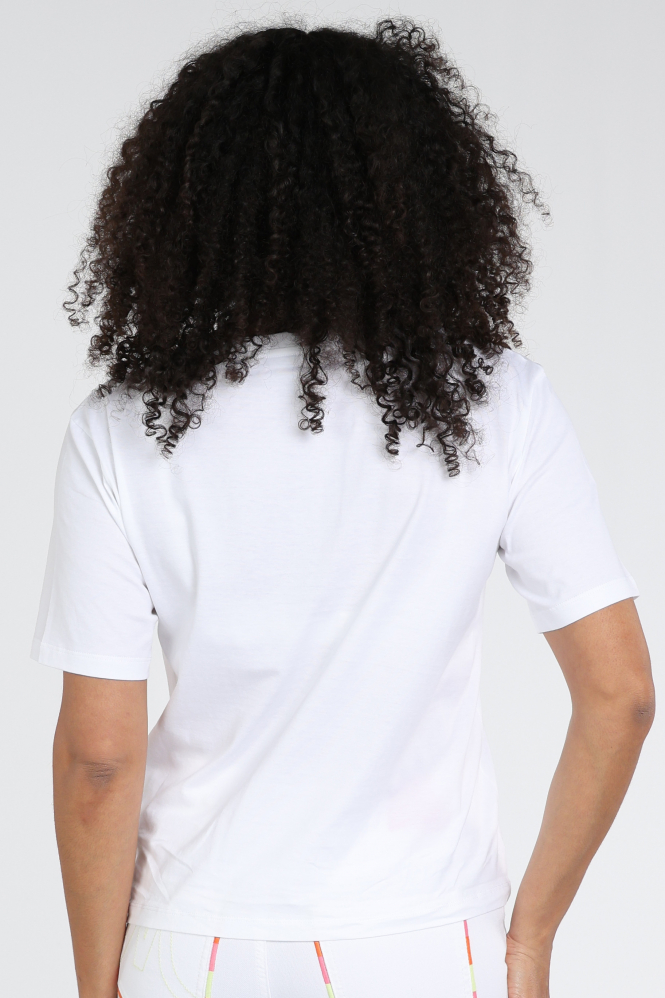 Marc Cain AS 48.21 J81 T-shirt korte mouw Wit