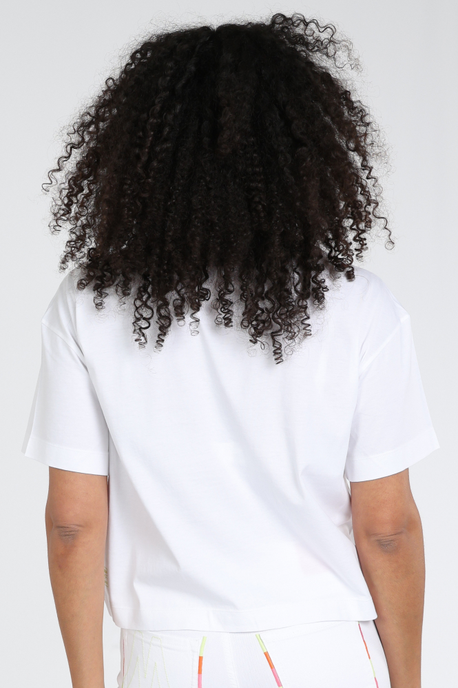 Marc Cain AS 48.16 J80 T-shirt korte mouw Wit