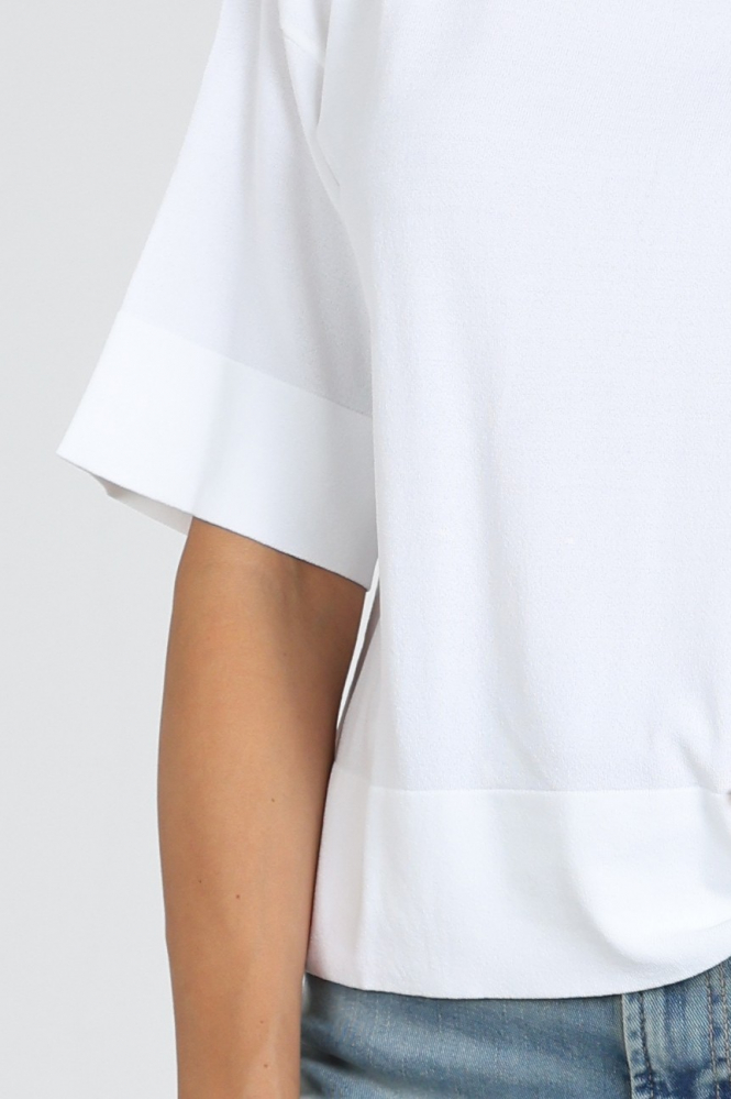 Yaya 01-000598-606 T-shirt korte mouw Wit