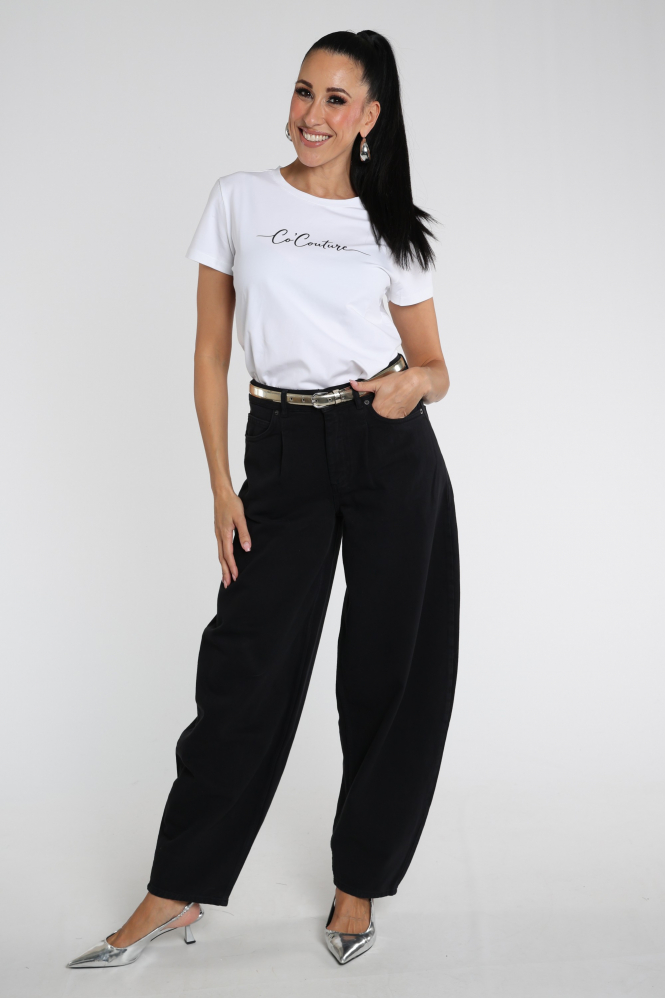 Co'couture 500410 T-shirt korte mouw Wit
