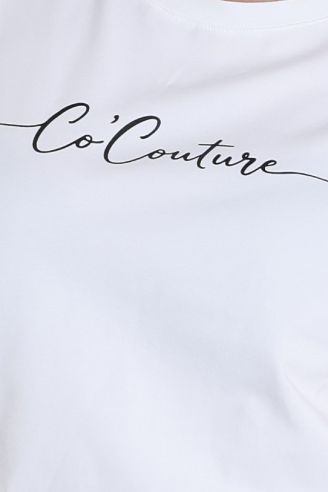 Co'couture 500410 T-shirt korte mouw Wit