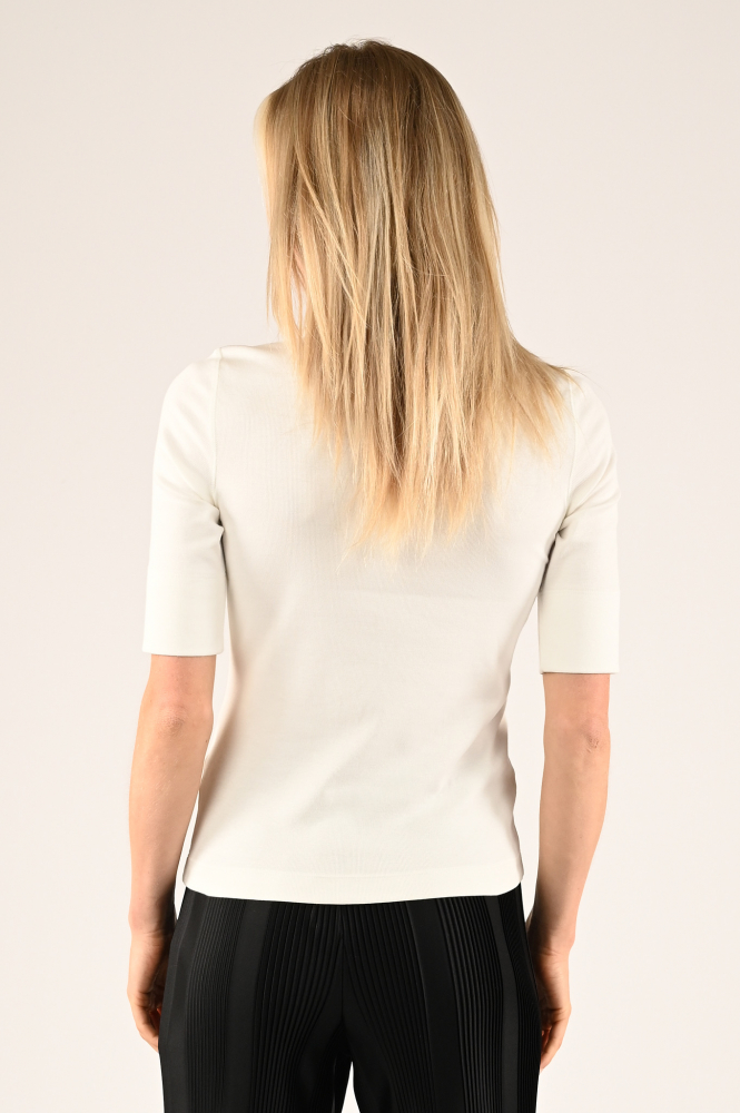 Marc Cain XS 48.04 J50 T-shirt korte mouw Wit