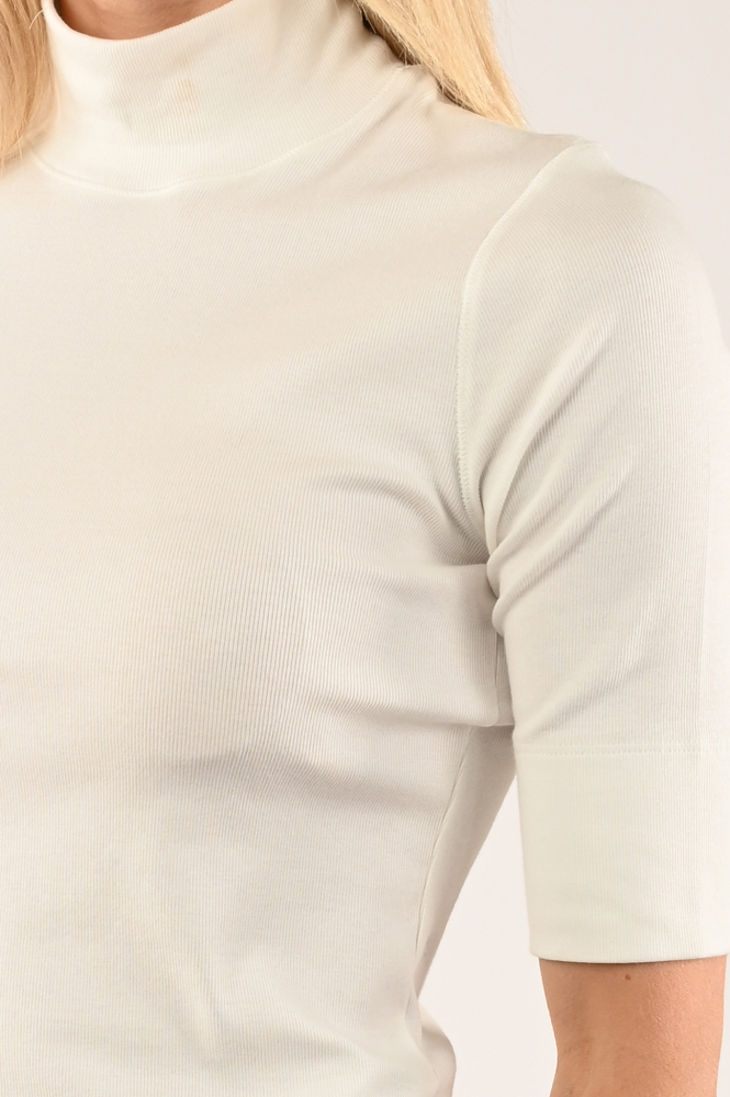 Marc Cain XS 48.04 J50 T-shirt korte mouw Wit