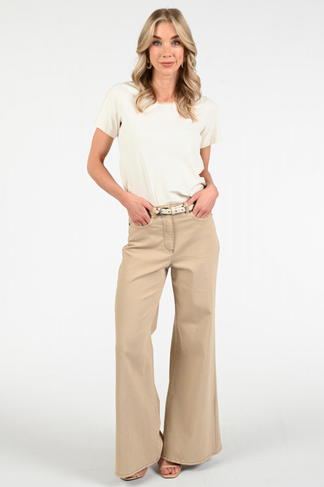 Nukus NKS01089 T-shirt korte mouw Wit