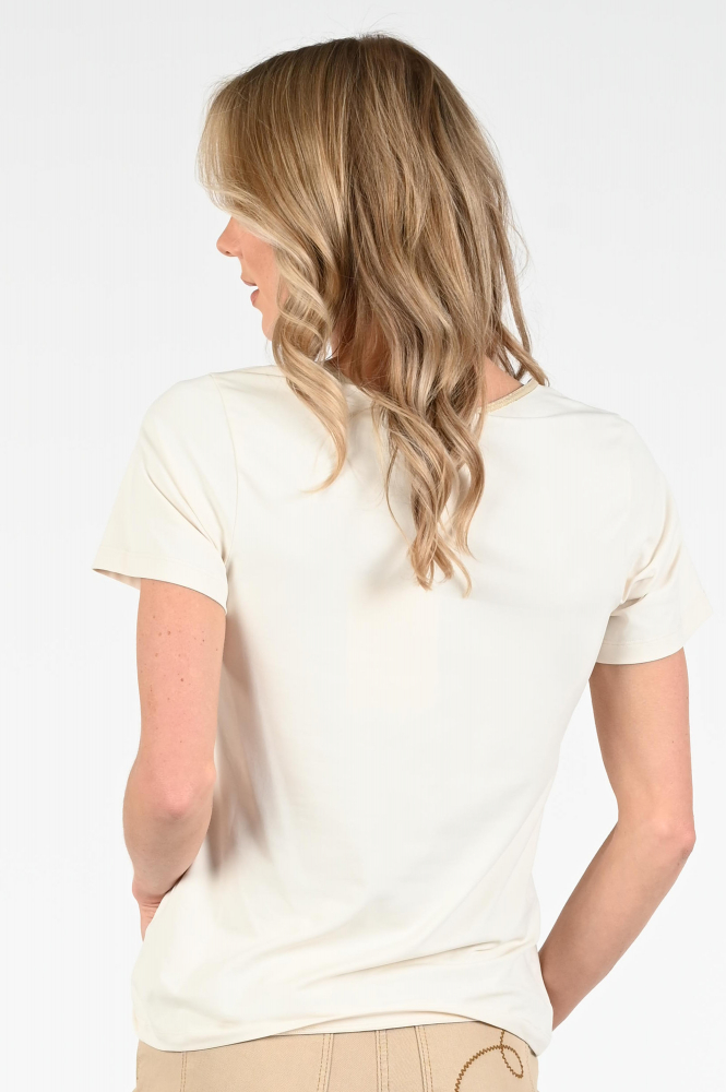 Nukus NKS01089 T-shirt korte mouw Wit