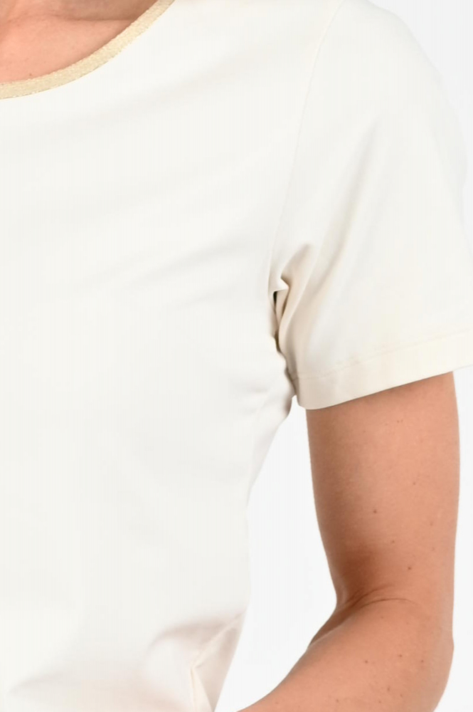 Nukus NKS01089 T-shirt korte mouw Wit