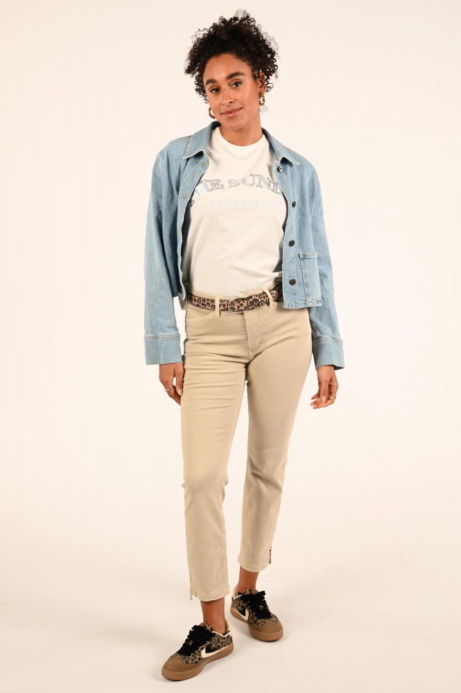 Nukus NKS04004 T-shirt korte mouw Wit