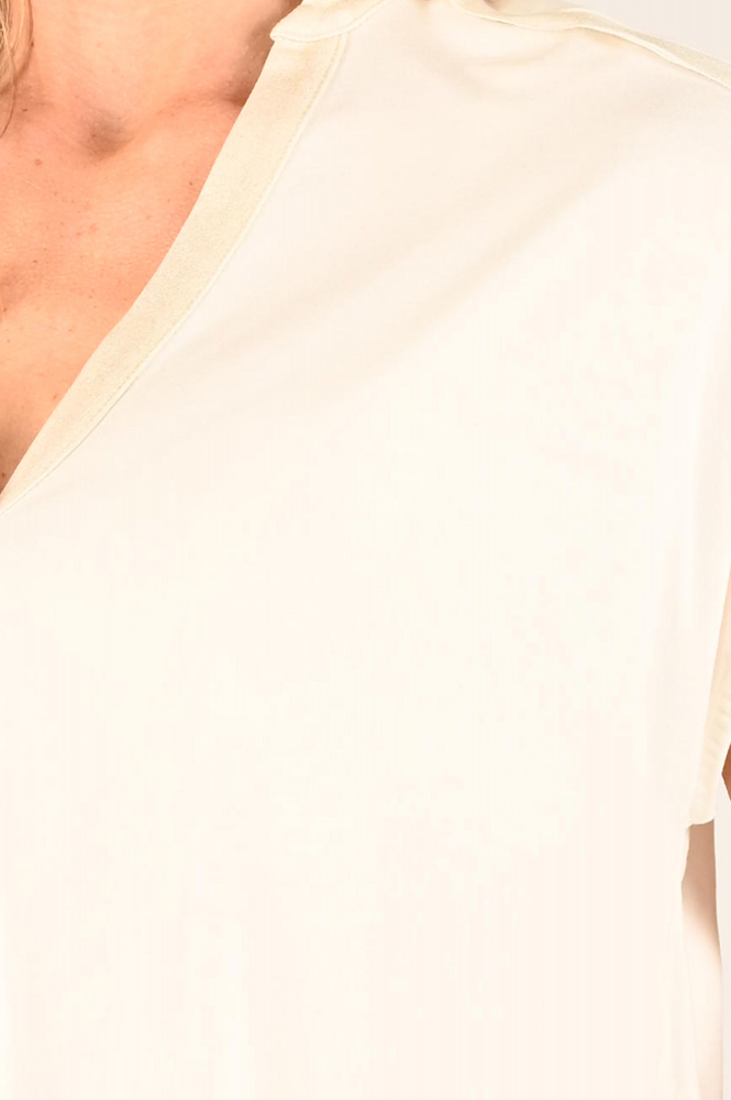 Nukus NKS01065 T-shirt korte mouw Wit