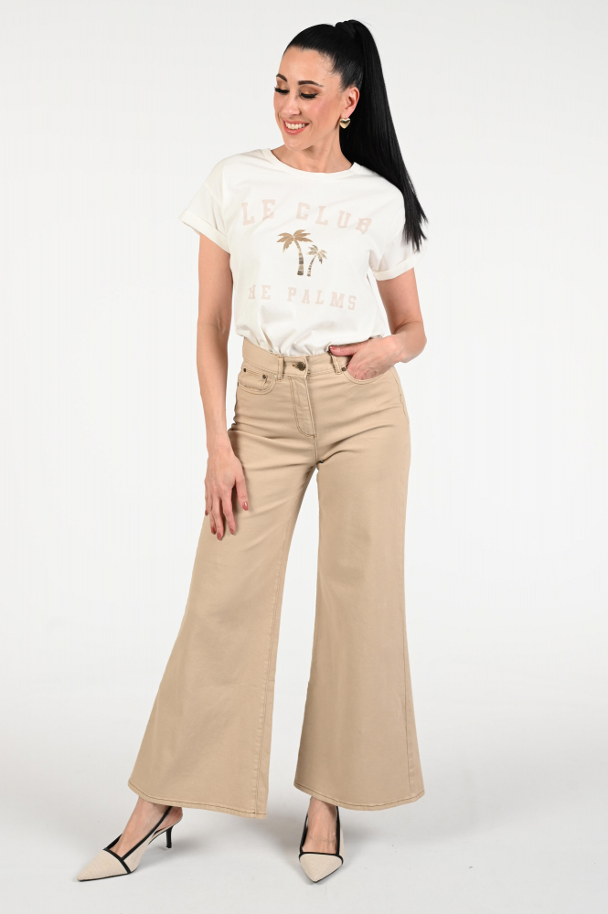 Nukus NKS04003 T-shirt korte mouw Wit