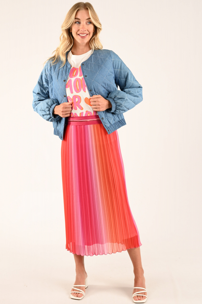 Geisha 52040-70 T-shirt korte mouw Wit