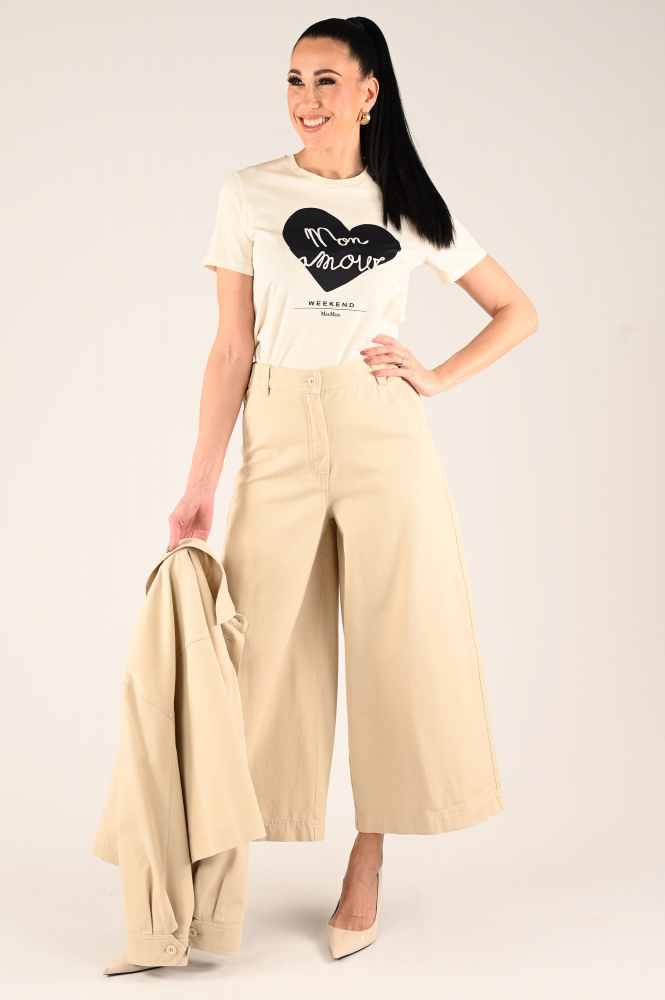 MaxMara Vello mm13163 T-shirt korte mouw Wit