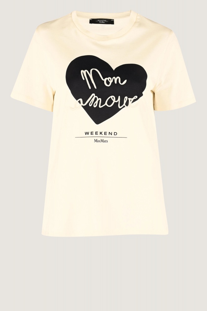 MaxMara Vello mm13163 T-shirt korte mouw Wit