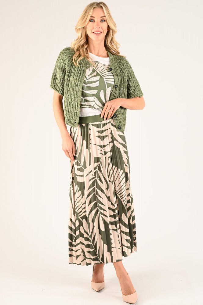 Oui 93269 T-shirt korte mouw Wit