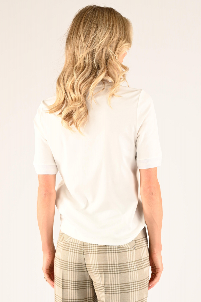 Marc Cain YC 48.16 J14 T-shirt korte mouw Wit