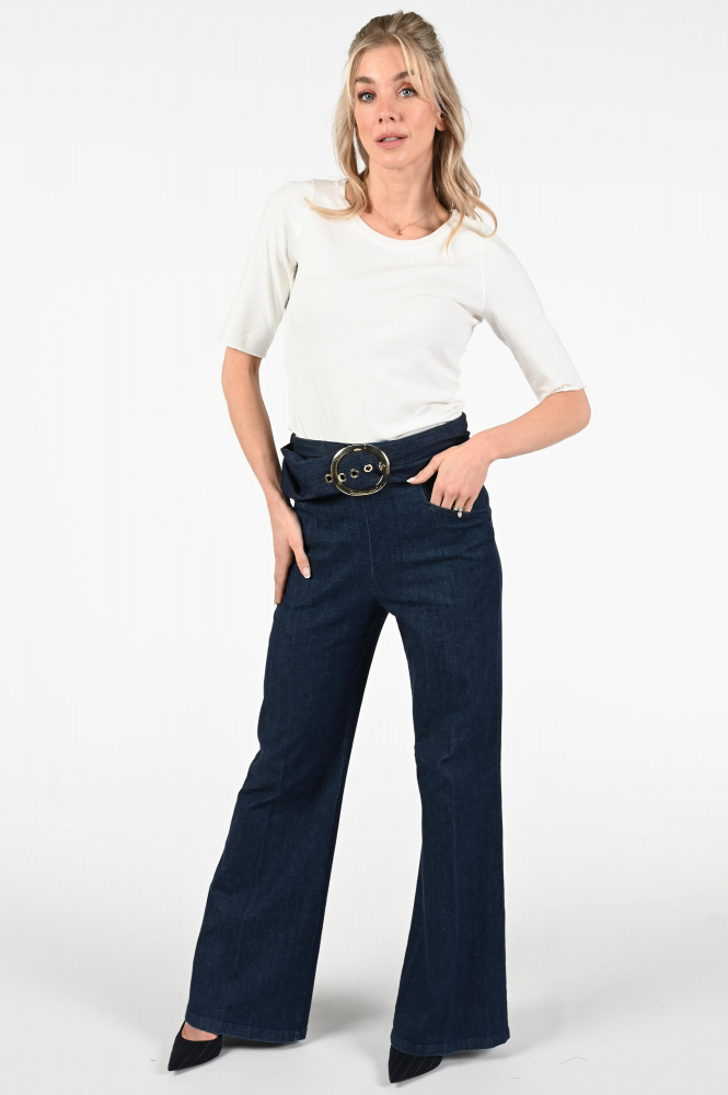 Marc Cain YC 48.13 J15 T-shirt korte mouw Wit