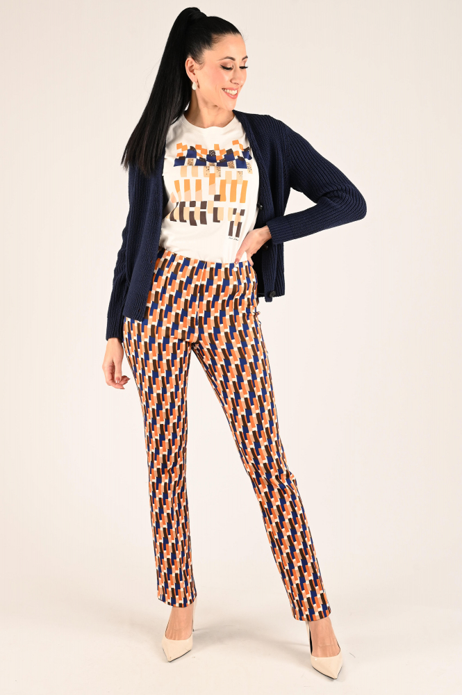 Marc Cain YC 48.10 J13 T-shirt korte mouw Wit