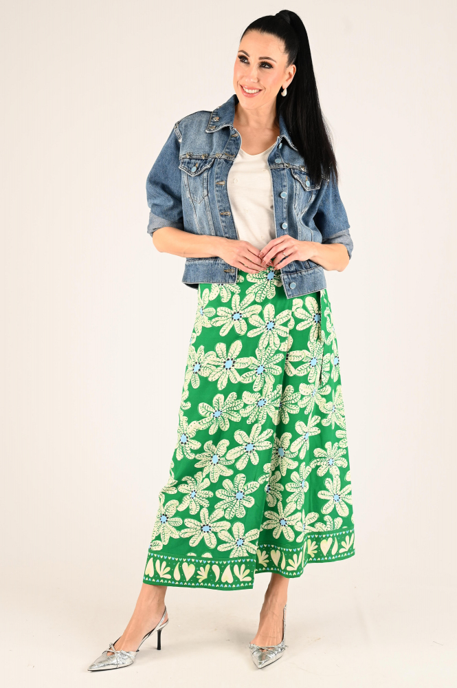 Fabienne Chapot Phil Round V T-shirt korte mouw Wit