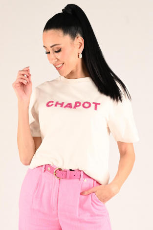 Fabienne Chapot Pearl T-shirt Beige