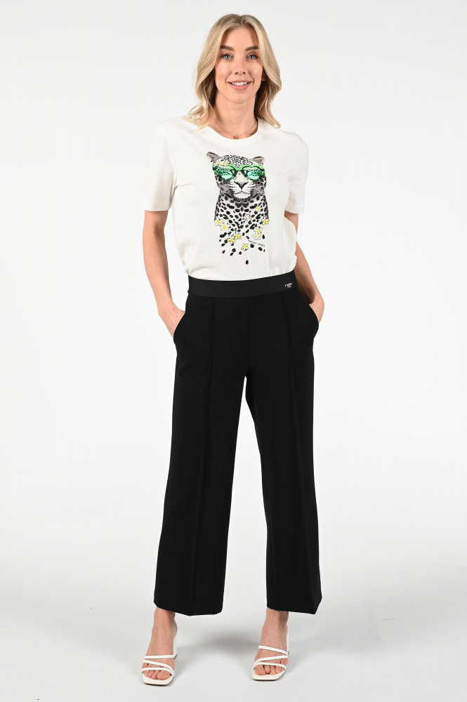 Marc Cain YS 48.20 J25 T-shirt korte mouw Wit